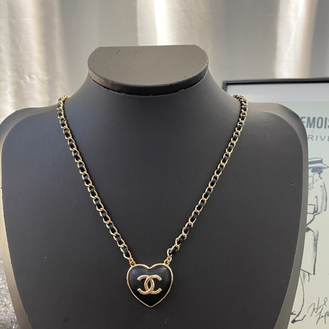 chanel love necklace
